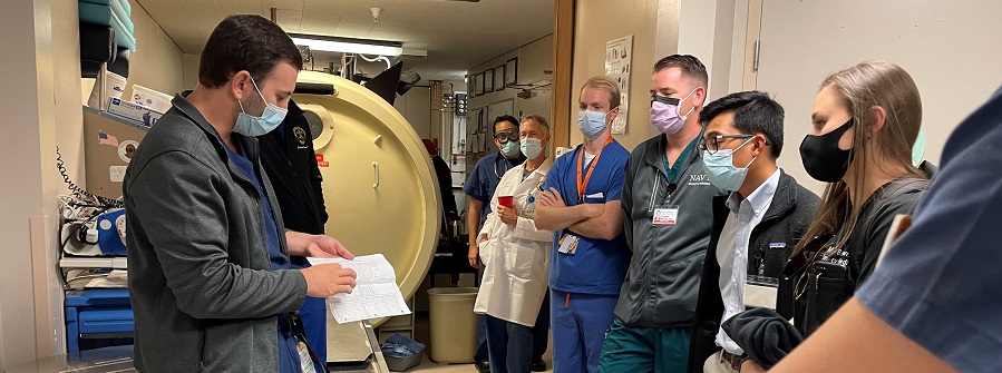 4 of 5, Tox division in HBO chamber